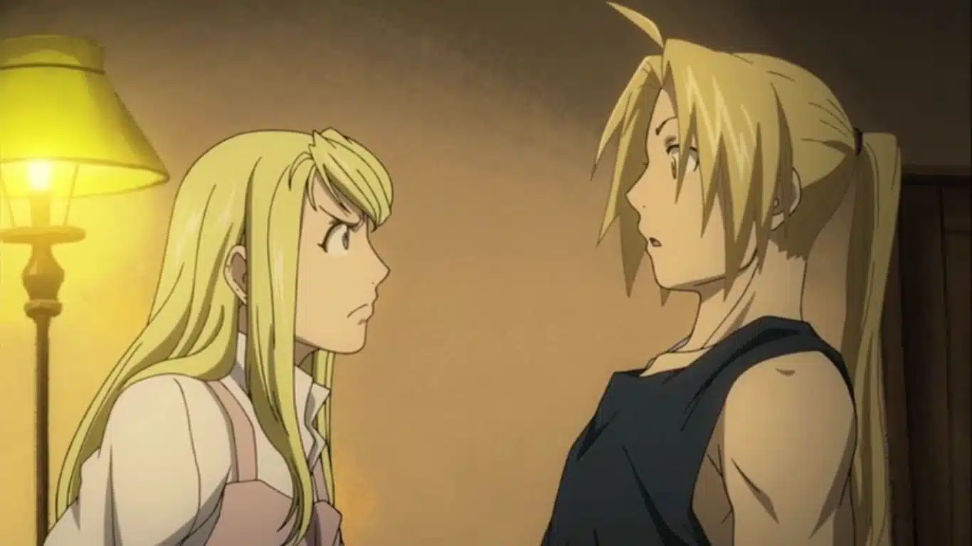 Top 10 Anime Couples That Will Make Your Heart Flutter - Winry and Edward (Fullmetal Alchemist)