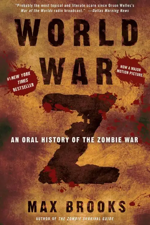 10 Post-Apocalyptic Infection Novels to Read After The Last of Us - "World War Z" by Max Brooks