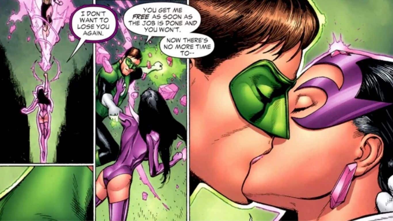 Hal Jordan y Carol Ferris