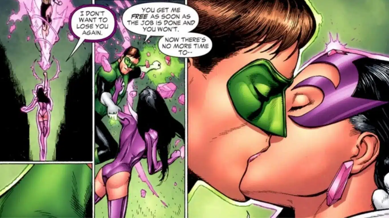 Hal Jordan and Carol Ferris