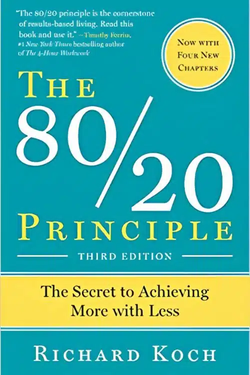15 Best Books on Generating Wealth - The 80/20 Principle by Richard Koch