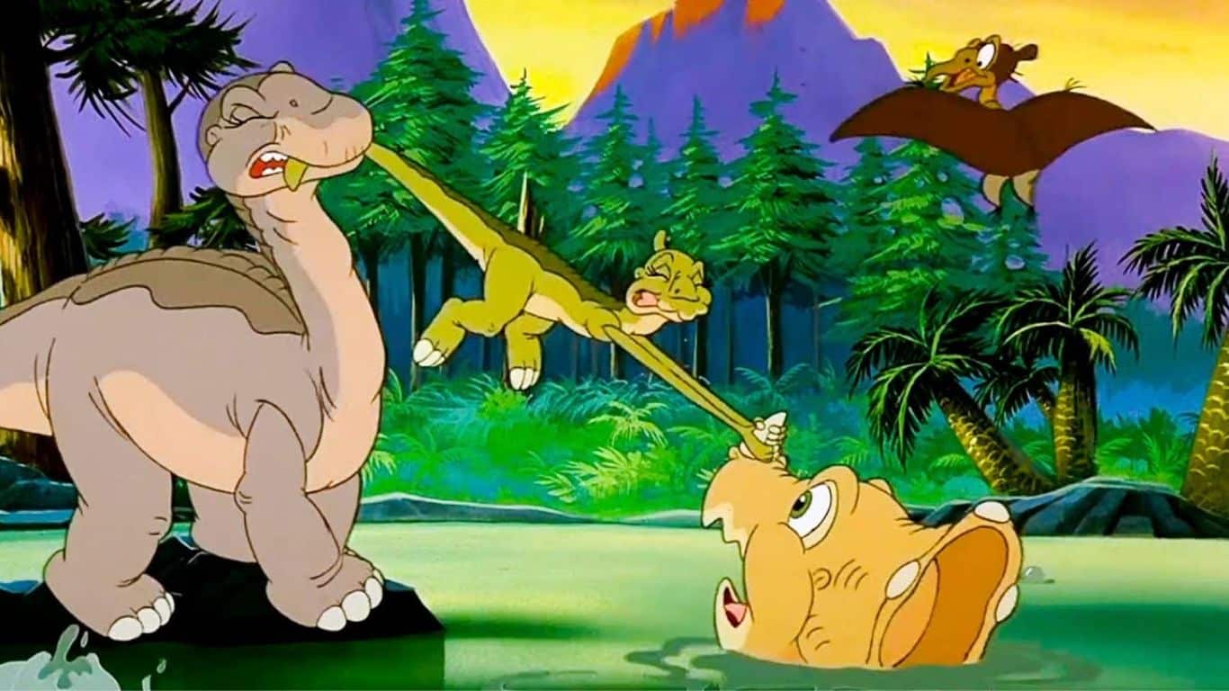 Top 10 Animated Dinosaur Movies Ever Made - The Land Before Time II: The Great Valley Adventure (1994)