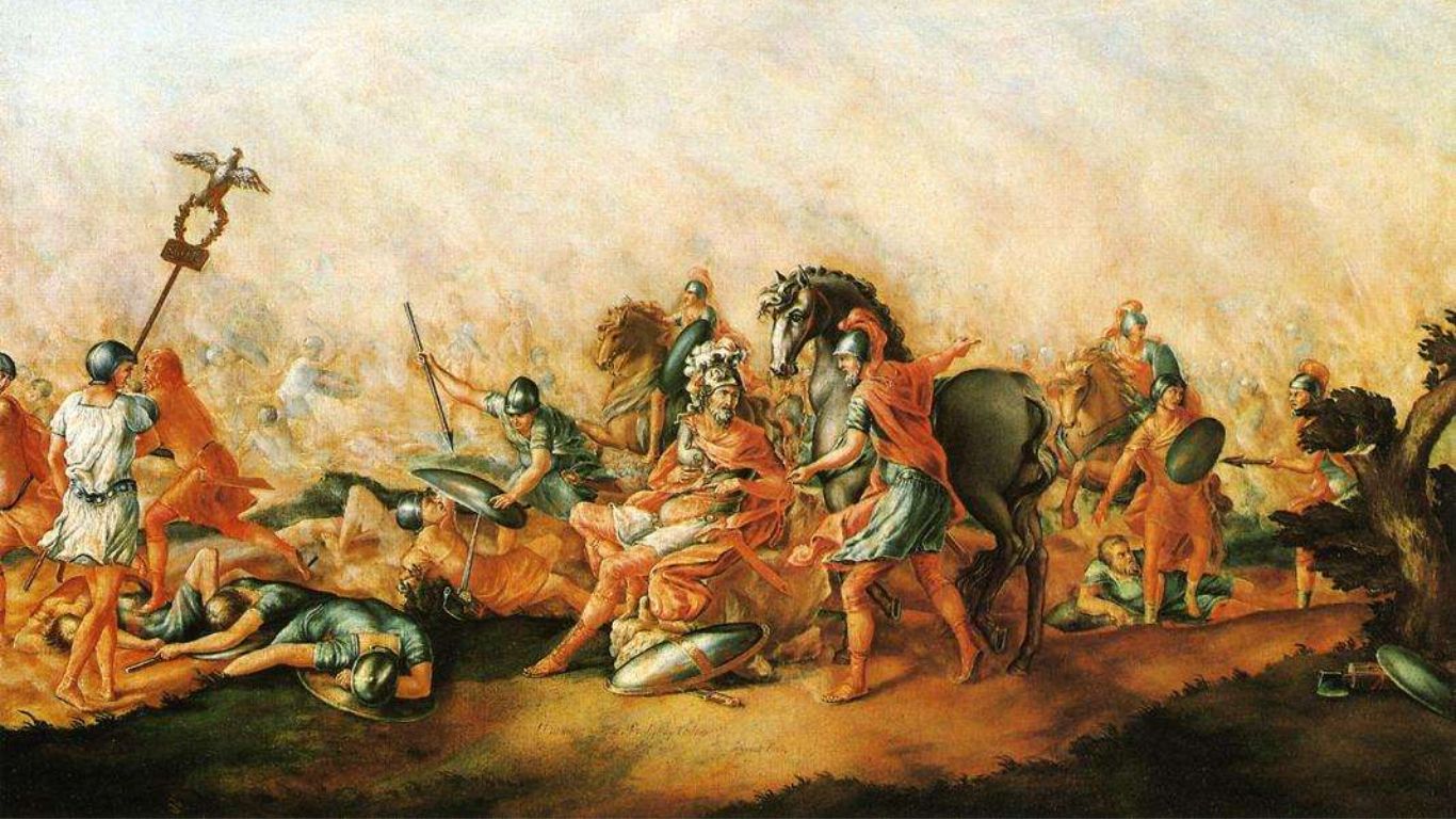 Battle of Cannae (216 BC) - The Carthaginian army, led by General Hannibal