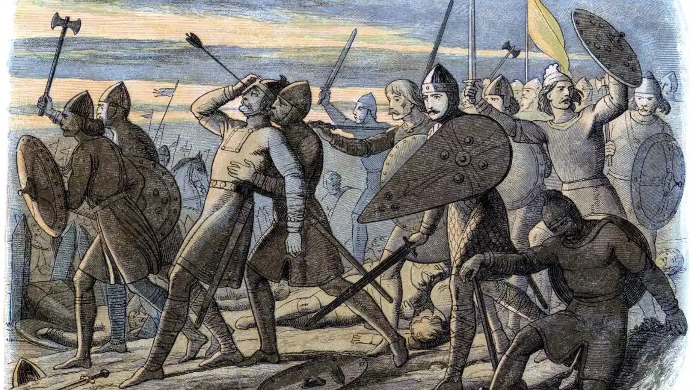 Battle of Hastings (1066) - The Norman army, led by William the Conqueror