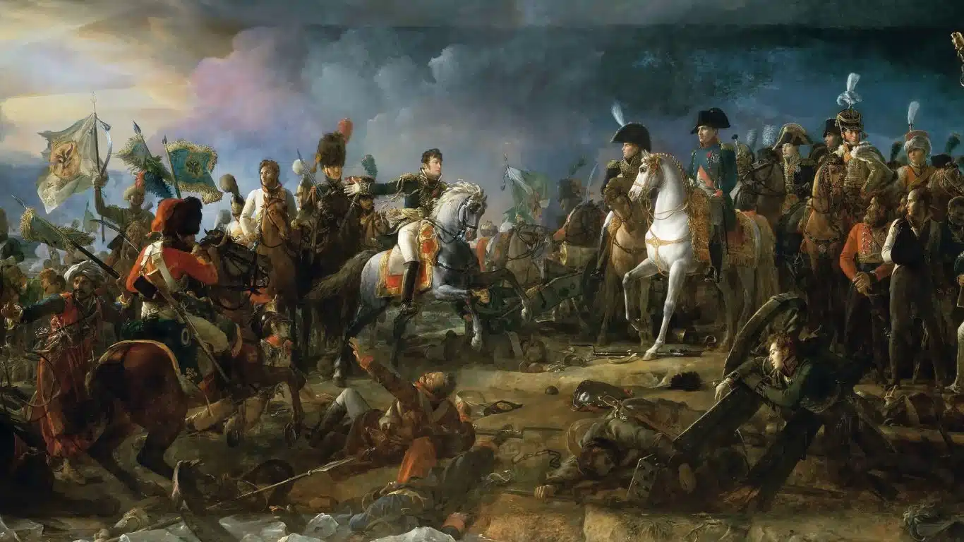 Historical Figures Who Defeated Larger Armies with Strategy - Napoleon Bonaparte - Battle of Austerlitz (1805)