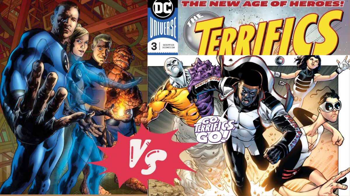 The Terrifics of DC Comics vs Fantastic Four of Marvel