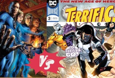 The Terrifics of DC Comics vs Fantastic Four of Marvel