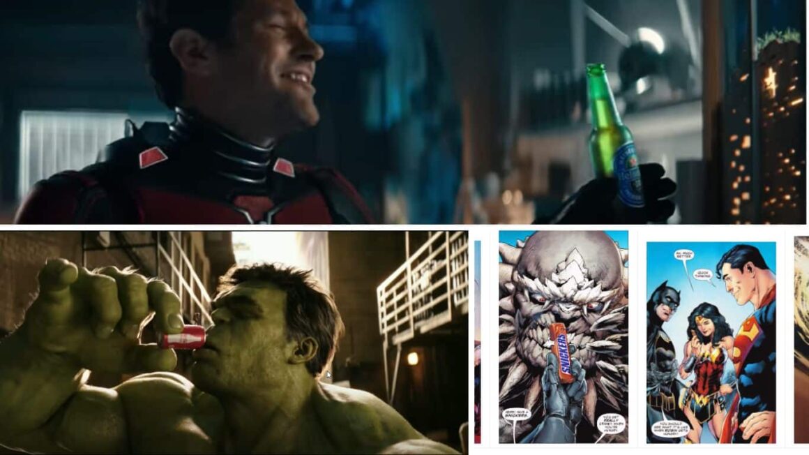 Top 7 Consumable Products Endorsed by Comics Superheroes