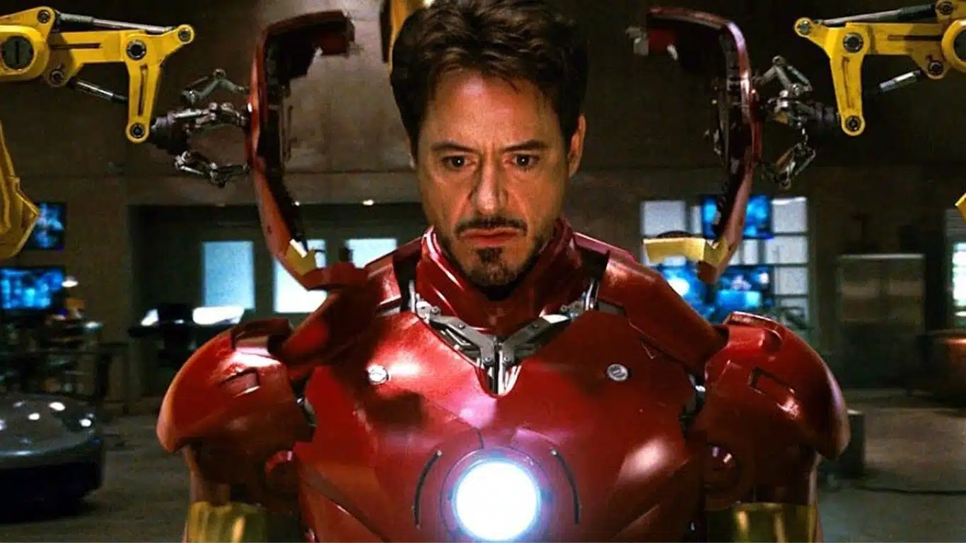 10 Best Suit-Ups in Marvel Movies - Tony Stark's first suit-up