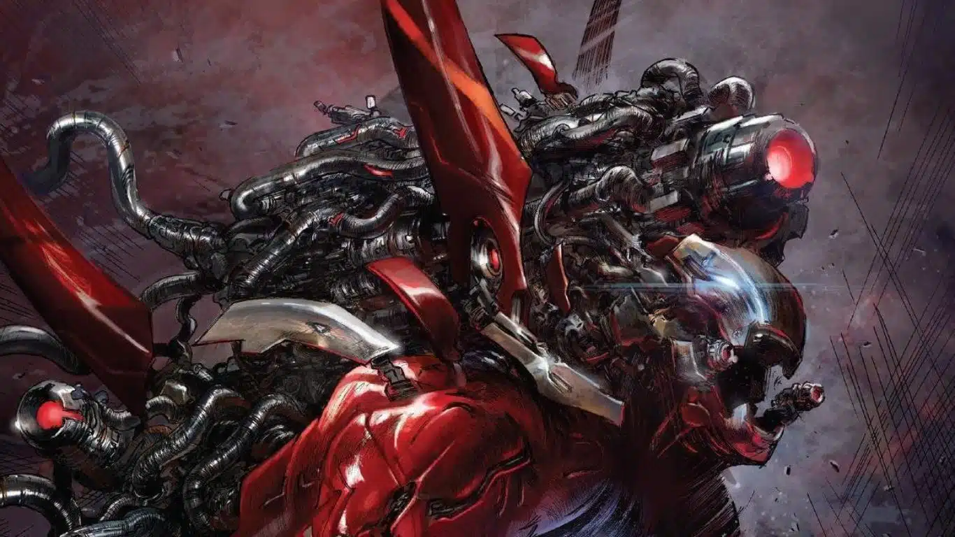 10 Most Powerful Iron Man Armors of All Time - Godbuster Armor