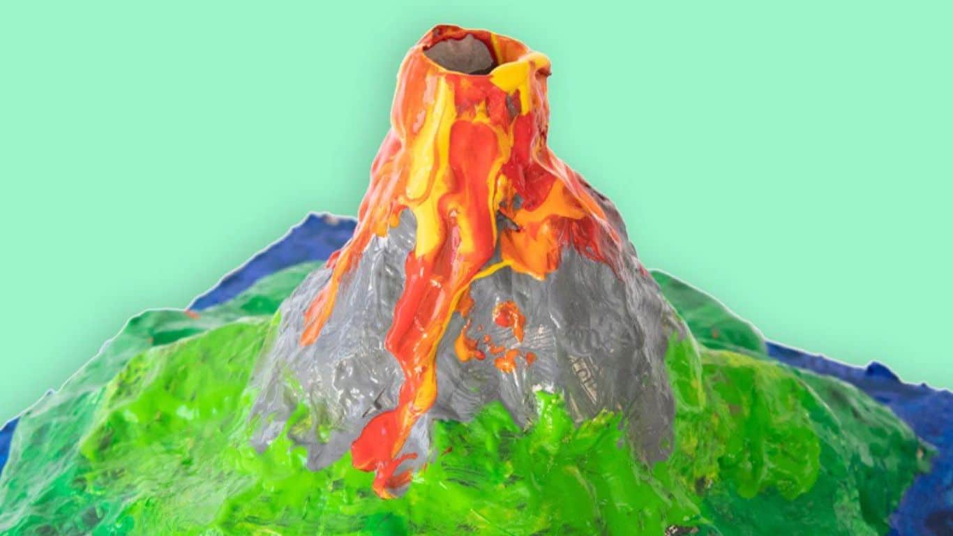 10 grandes expériences scientifiques pour les enfants - Fabriquez un volcan