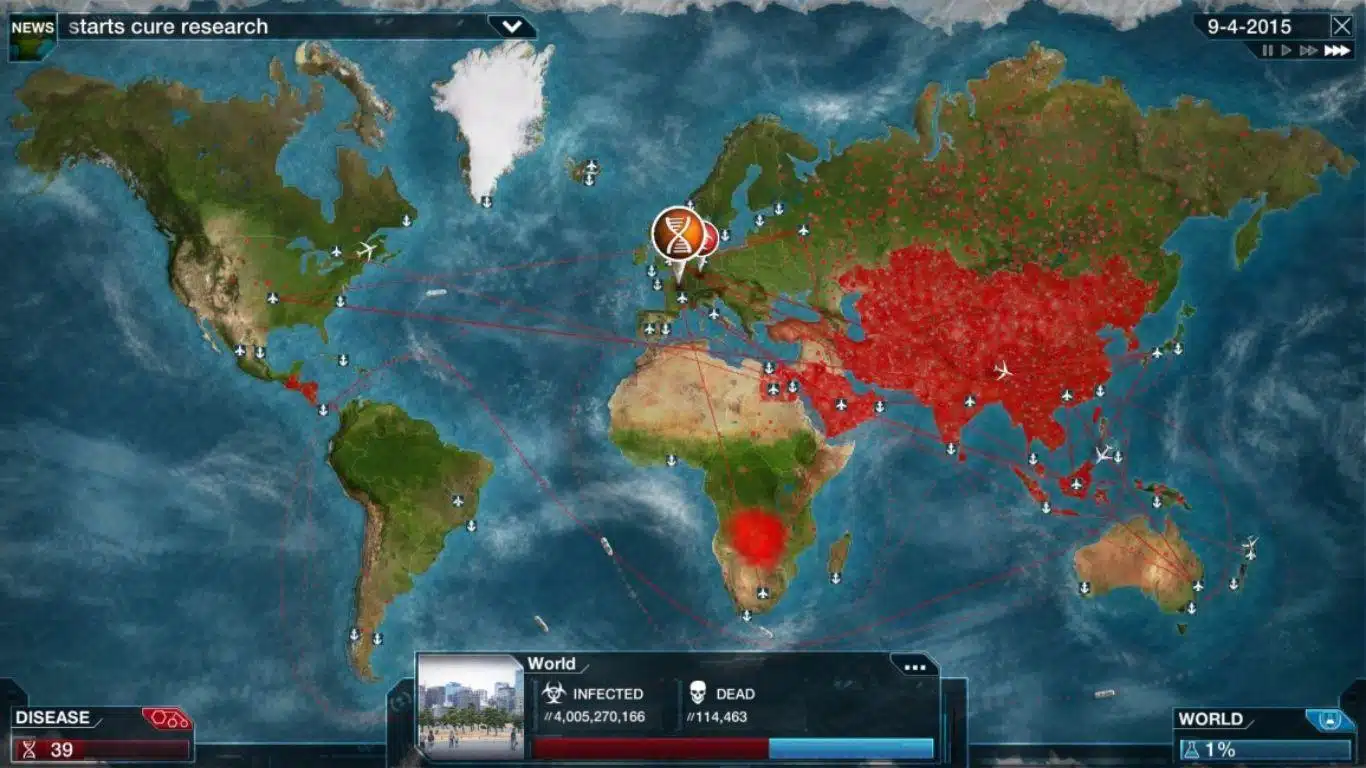 10 Popular Video Games That Are Banned in China - Plague Inc./Plague Inc. Evolved
