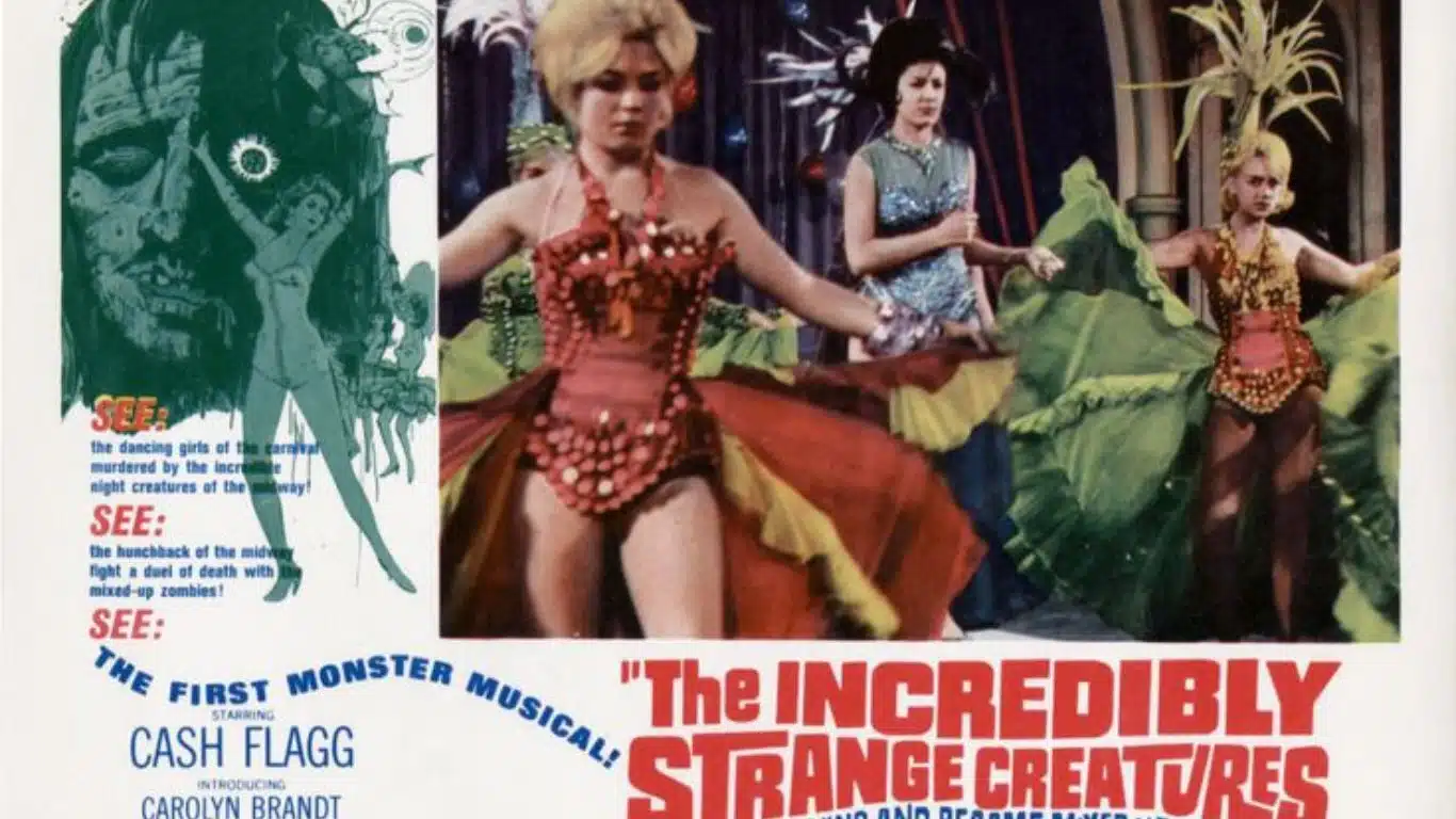15 Longest Movie Names (Titles) - The Incredibly Strange Creatures Who Stopped Living and Became Mixed-Up Zombies Ray Dennis Steckler, (1964)