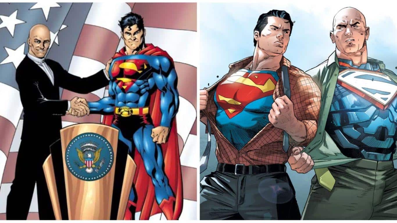Unusual Hero-Villain Team-Ups in DC Comics - Superman and Lex Luthor 