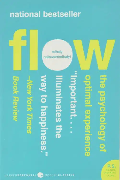 10 Must-Read Books Starting with Letter F - Flow by Mihaly Csikszentmihalyi Â