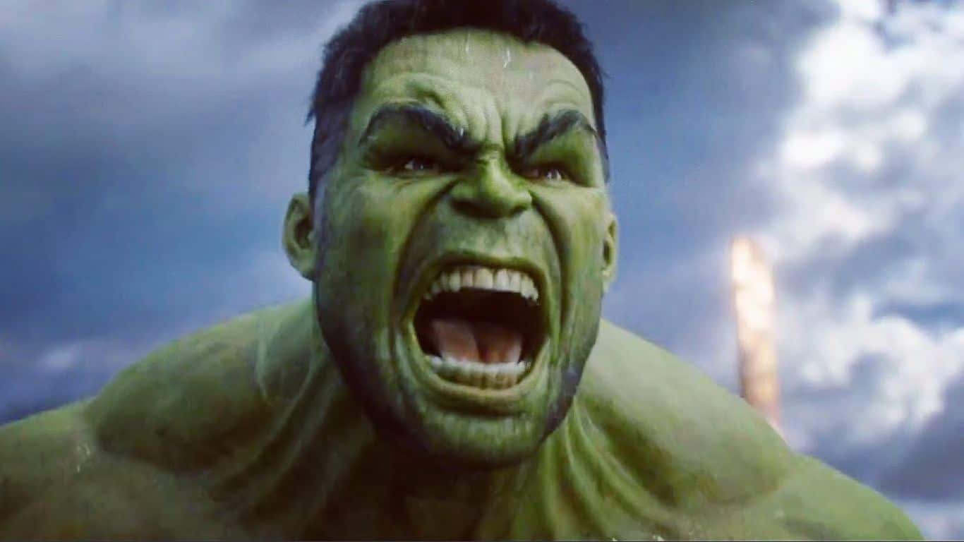 Awe-inspiring transformation of the Hulk