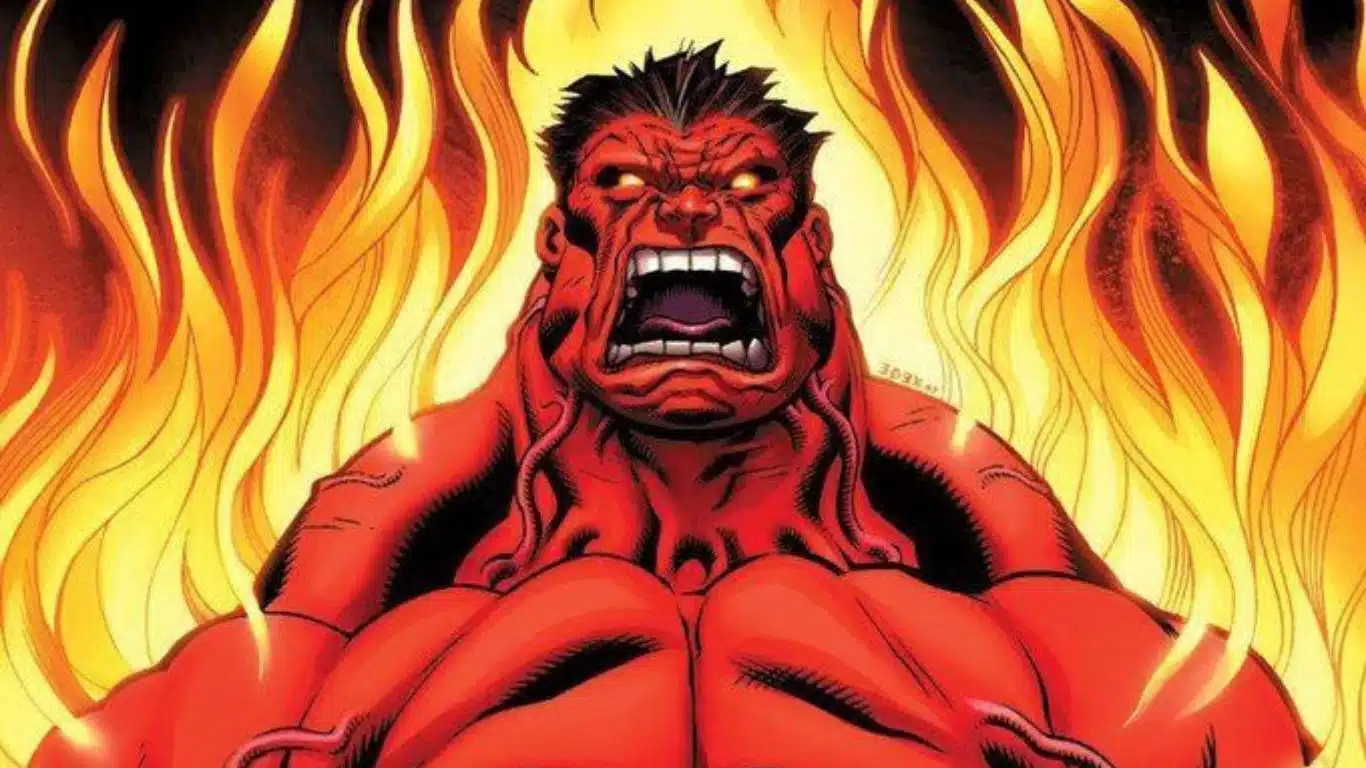 Exploring The Top 10 Red Superheroes of All Time - Red Hulk