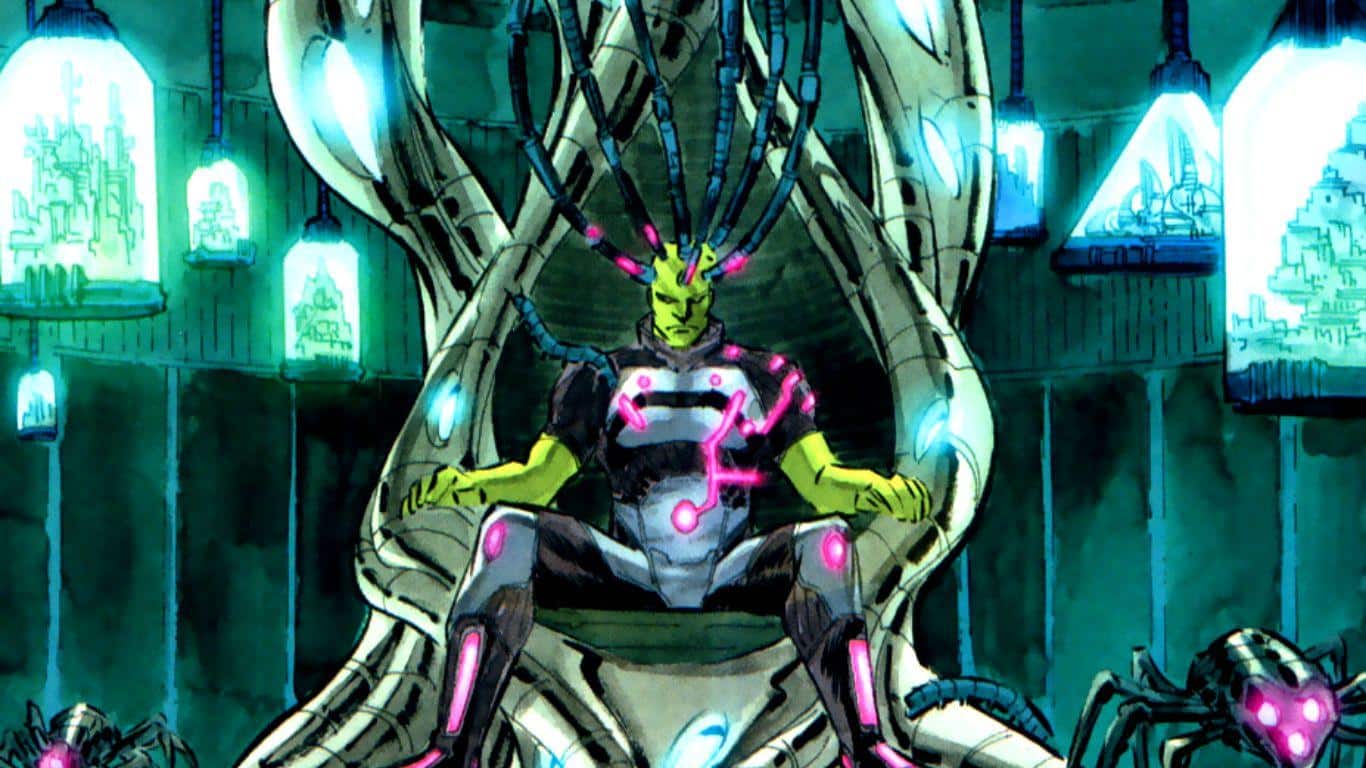 Best Upgraded Version of supervillains in DC - Brainiac 13