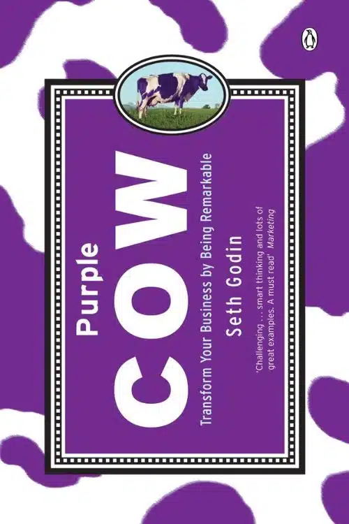 ChatGPT Recommended 10 Books for Entrepreneurs - "Purple Cow" by Seth Godin Â