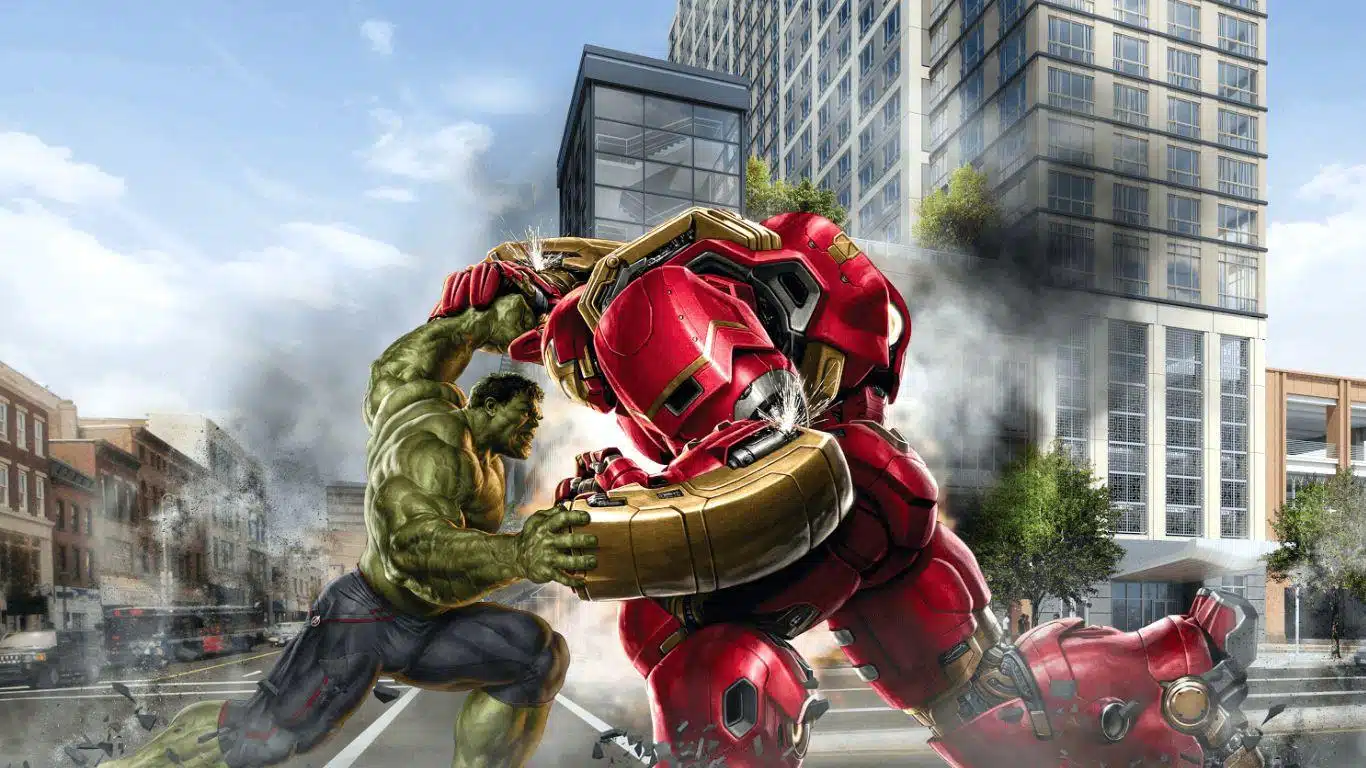 10 Best Fight Scenes in Marvel Movies - Iron Man vs. Hulk - "Avengers: Age of Ultron"