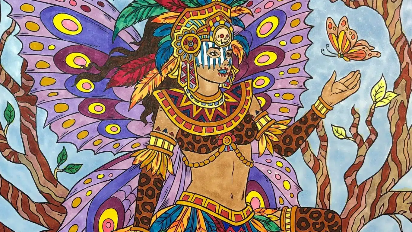 Bold and Brilliant Queens of Mythology - Itzpapalotl (Aztec Mythology)