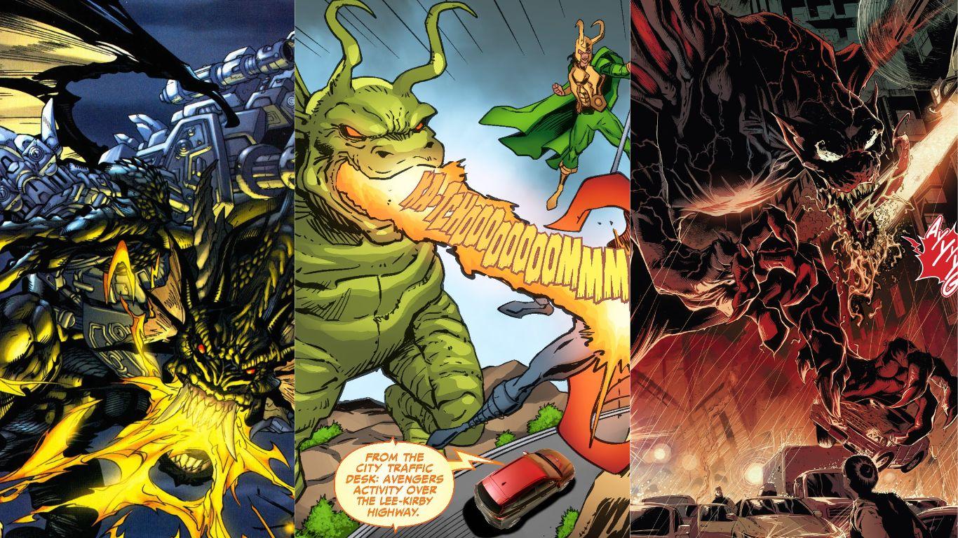 Los dragones más poderosos de Marvel Comics