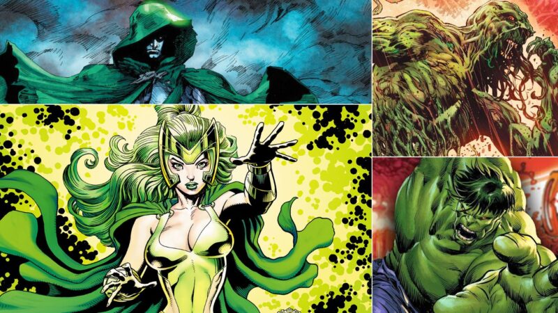 Top 10 Green Comic Book Superheroes - Gobokmart