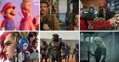 Top Movie and TV Series Adaptations of 2023 Based on Games