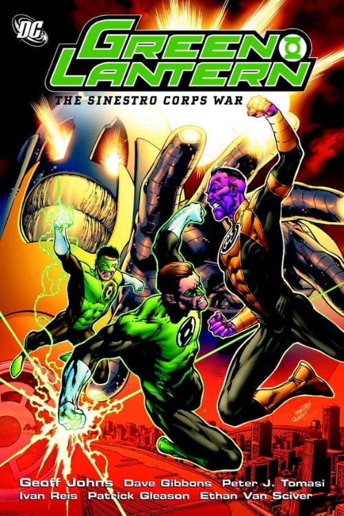 10 Best Comic Book Series for Science Fiction Fans - Green Lantern: The Sinestro Corps War