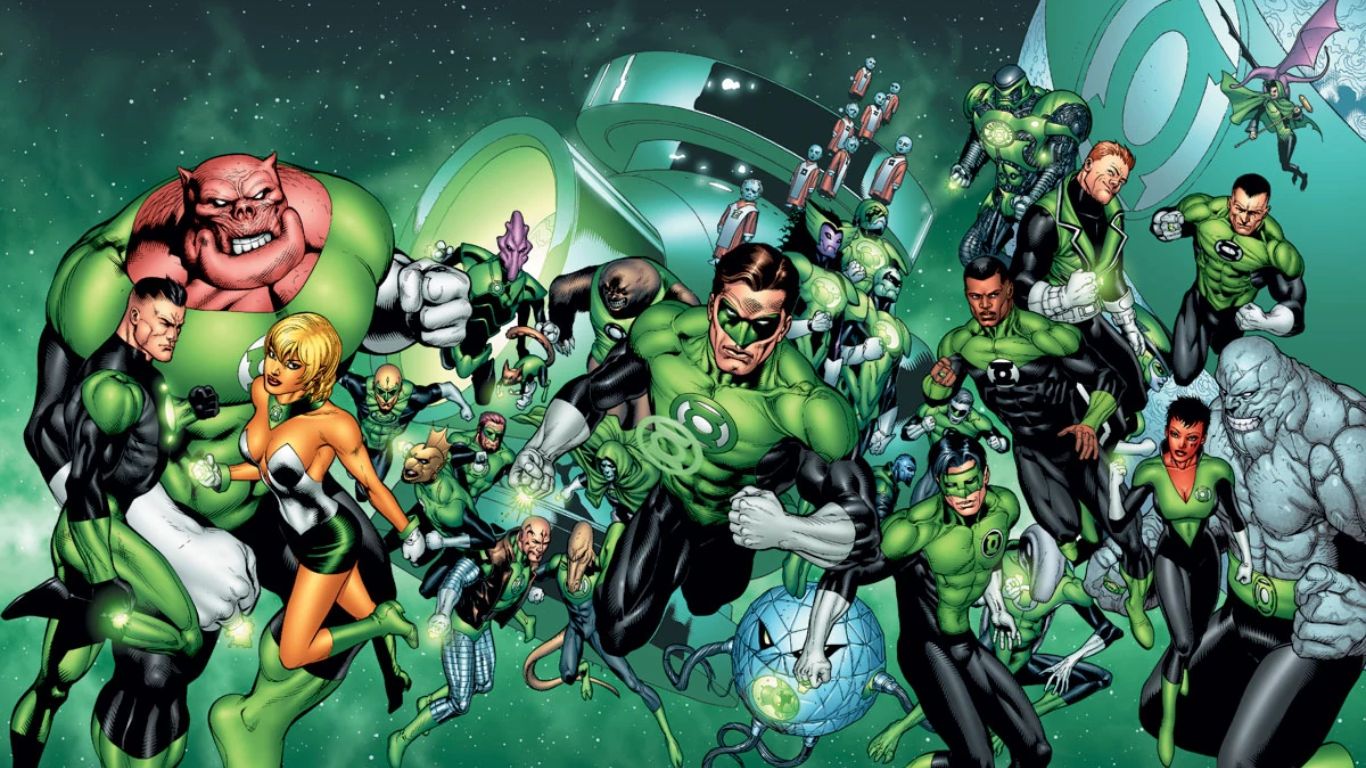 All Major Superhero Teams in DC Universe - Green Lantern Corps