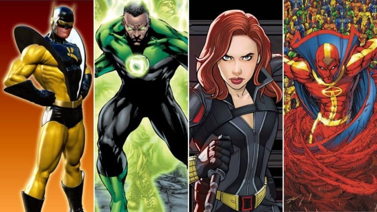 10 meilleurs super-héros avec des couleurs en leur nom