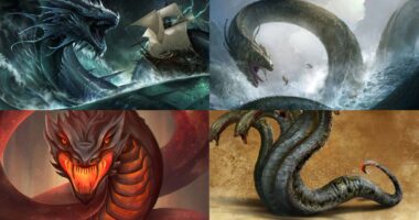 10 Famous Mythological Snakes from Around the World