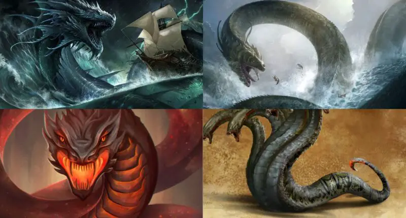 10 Famous Mythological Snakes from Around the World