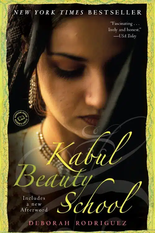 10 Must-Read Books Starting with Letter K - Kabul Beauty School by Deborah Rodriguez, Kristin Ohison