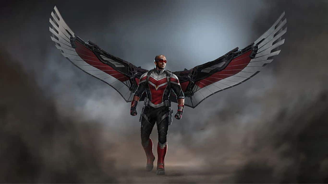Top 10 Superheroes With Wings - Falcon