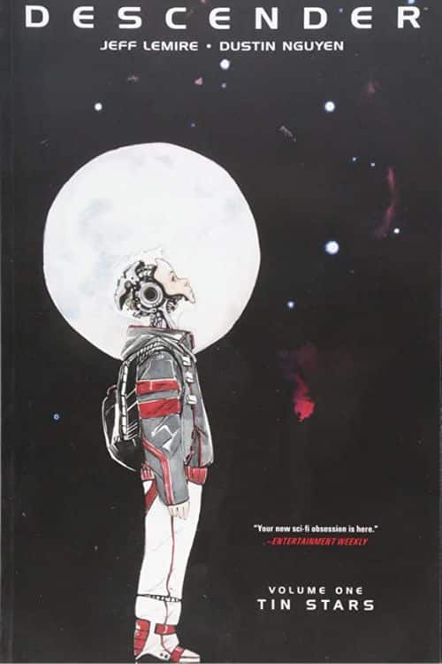 10 Best Comics About Outer Space Adventure - Descender, Volume 1: Tin Stars By Jeff Lemire