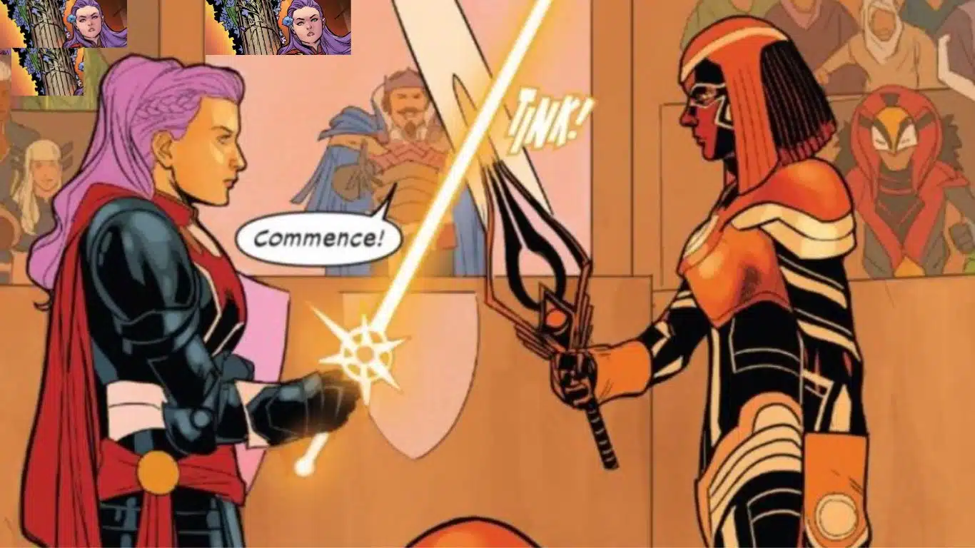 Captain Britain vs Isca