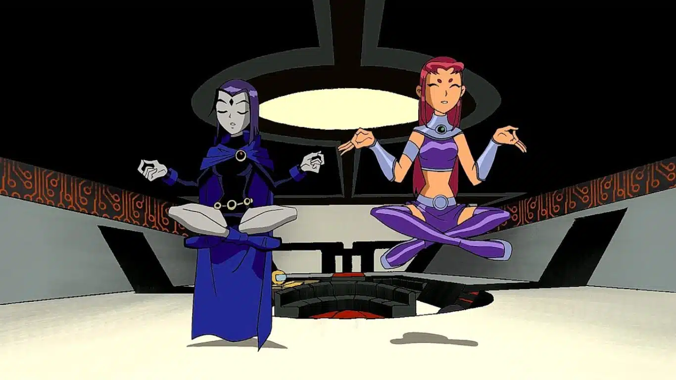 Raven and Starfire