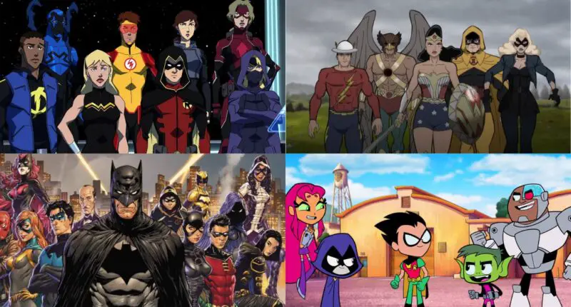 All Major Superhero Teams in DC Universe