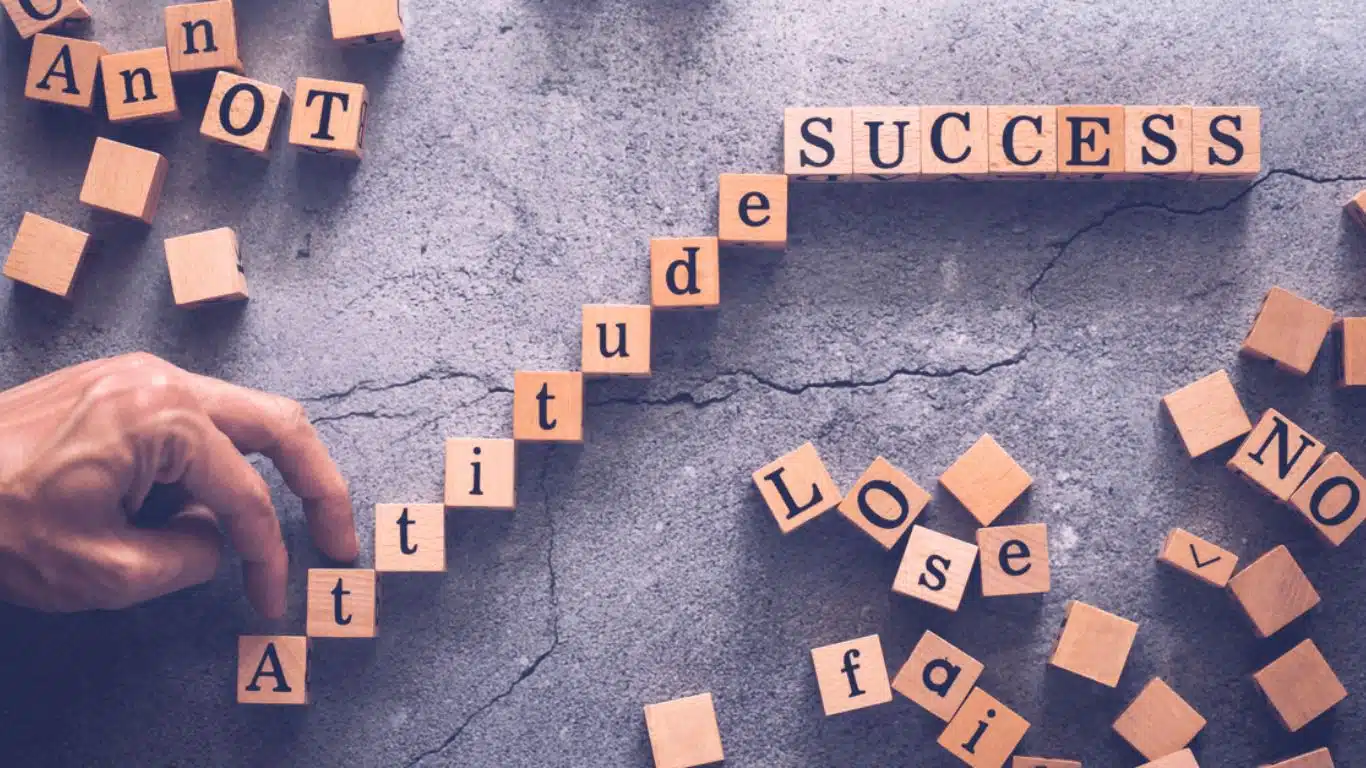 Attitude is the 'little' thing that makes a big difference