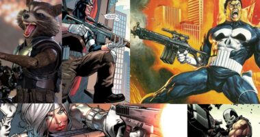 Ranking 10 Marvel Characters Who Use Guns