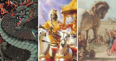 Which Mythological Epics Are Considered Masterpieces of Literature?