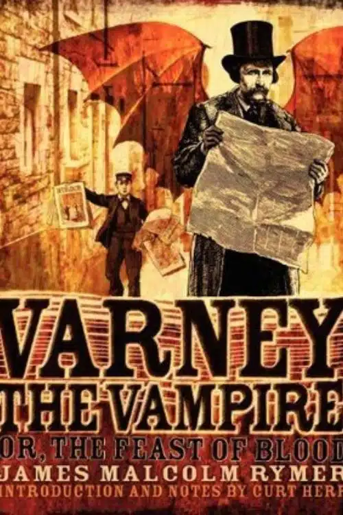 Top 10 Horror Novels from 19th Century - Varney the Vampire by James Malcolm Rymer (1845)