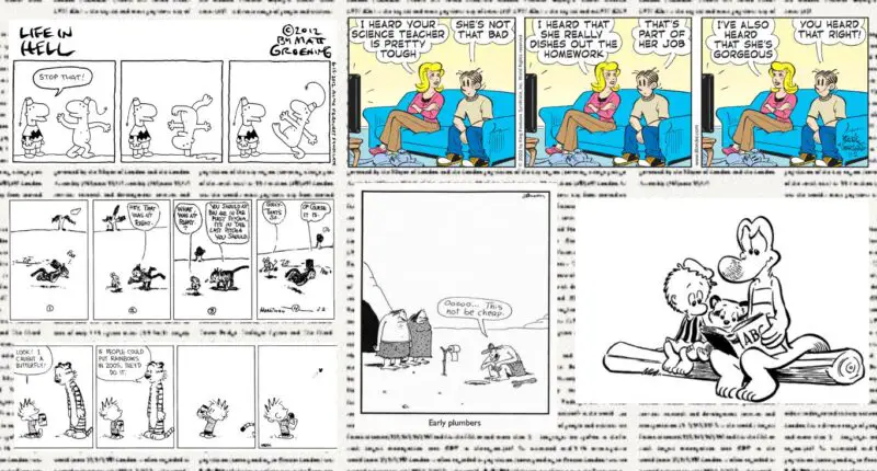 10 Newspaper Comic Strips with Exceptional Art Styles