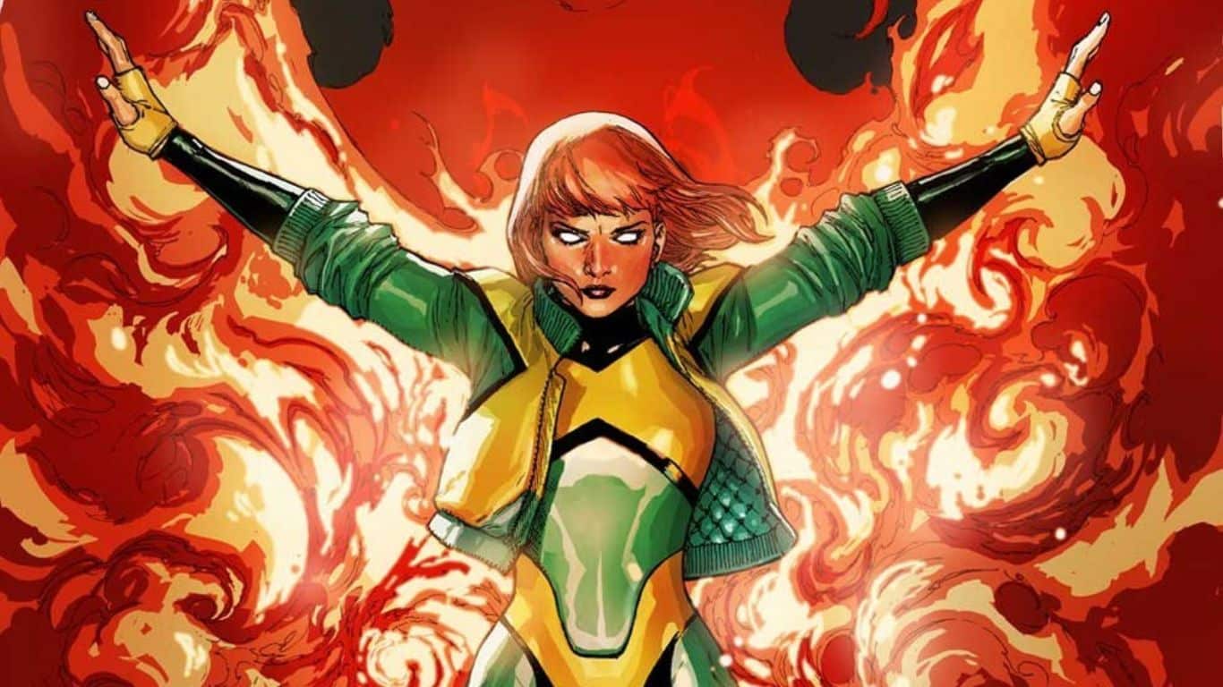 Top 10 Superheroes With Names Beginning With J - Jean Grey (Marvel Girl/Phoenix)