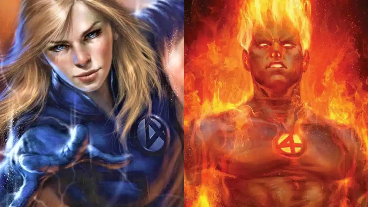 Human Torch And Invisible Women