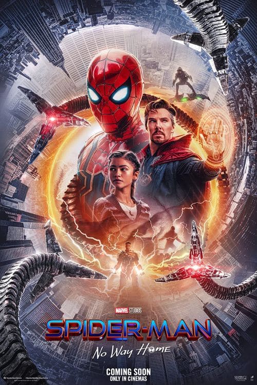 10 meilleurs crossovers dans les films et émissions de super-héros - Spider-Man: No Way Home (2021)