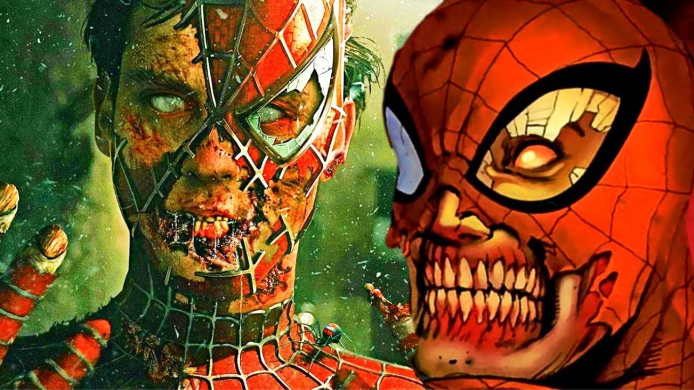 10 versions les plus maléfiques de Spider-Man - Zombie Spider-Man