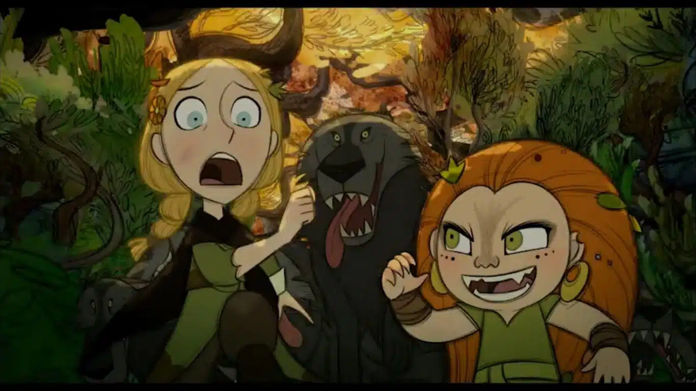 10 Best Experimental Animated Movies - "Wolfwalkers" (2020)