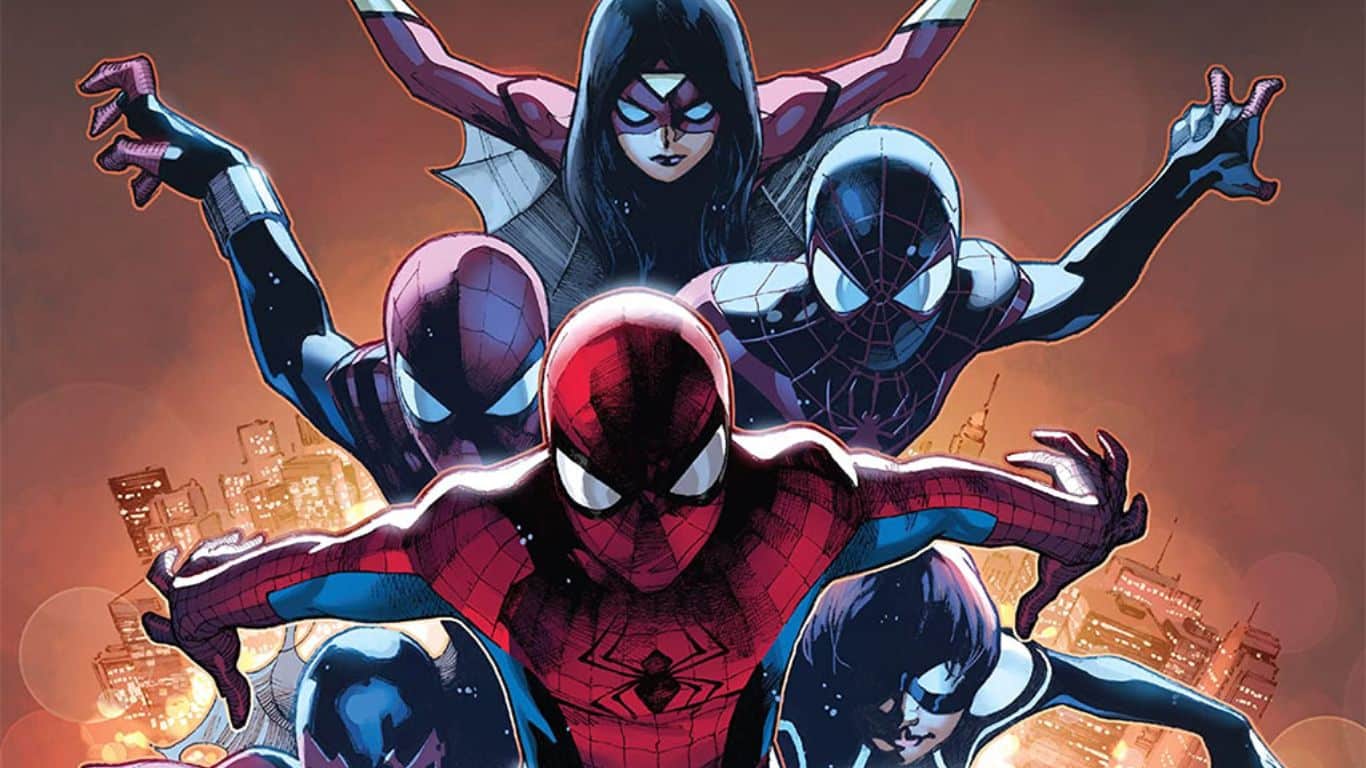 Clasificación de los 10 eventos más grandes de Marvel y DC Multiverse - Spider-Verse